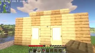Built my okay house | Minecraft w/ Shaders - Part 2