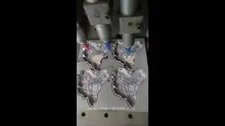 Máquina de microinyección de plastisol de 12 colores para llavero, parche, etiqueta