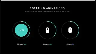 Rotating Animations Widget for Adobe Muse | MuseThemes.com