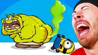 FUNNY MINIONS & SHREK Animations (TRY NOT TO LAUGH)