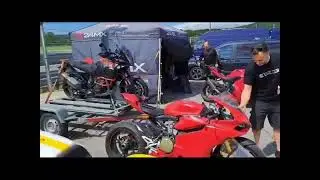 In diretta dall’ Automotodrom Grobnik-Rijeka Abramo e Cesare pronti a scatenarsi in pista!!!😎🔥