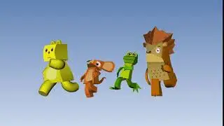 YOKO TV SHOW | YKS201 all animals run
