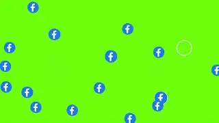 Facebook Icon Green Screen | Facebook Animation | Social Media Icons Green Screen | Siddam Bharat