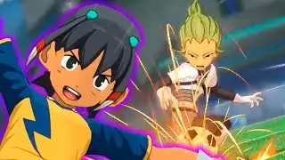Enfrentei um time 9 níveis mais forte pra dar aquela sofrida | inazuma Eleven victory road  (PS4/PC)