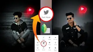 OMG! Dark Mode On Snapseed Finally🔥|| Snapseed New Dark Effect Photo Editing | Insta Viral Edit