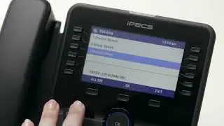 How to access and use the directory on an iPECS 1000i handset