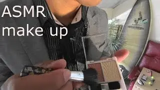 ASMR  binaural (3D) make up Soft spoken ear to ear