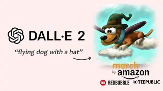 Create Free Images Generated by AI - DALL-E 2 (Print on Demand Game Changer)