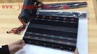 high power multi band desktop cell phone jammer