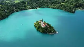 Lake Bled, Slovenia. June 2023