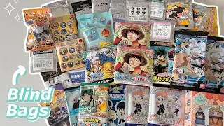 30+ Anime Blind Bag Unboxing ✨|| Naruto, One Piece, Jujustu Kaisen, + More! ✂️