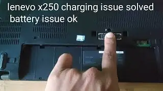 lenevo x270 no charging not working problem solved battery issue solved ok