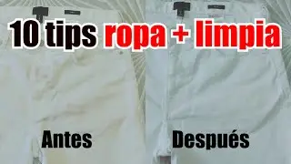 10 Consejos para que la ROPA salga más LIMPIA de la LAVADORA🥼