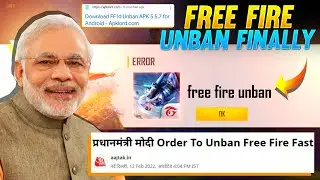 Free Fire Unban Confirm with PROOF !! - Garena Free Fire