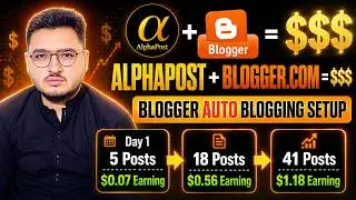 Blogger Auto Blogging Full Course Free High Quality Content Setup