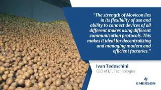 Case Study: Movicon SCADA software centralizes monitoring and control in food processing.