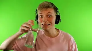 i love water green screen