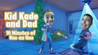Kid Kade and Dad One on One