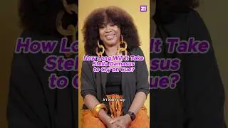 There was no script or prep time, and Stella Damasus delivered in less than 30 seconds. 😲👏🏼🎥