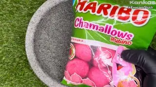 Turning Marshmallows Into Slushy! Satisfying Crushing ASMR