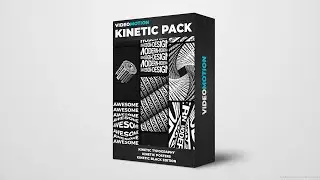 VIDEO MOTION - Kinetic Pack/ Kinetic Typography /Download Link