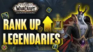 CRAFT NOW! How to RANK UP and Craft Legendaries in Shadowlands! Runecarver, Soul Ash, Professions!