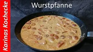 Quick lunch / simple sausage pan as leftovers