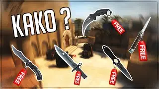 KAKO IMATI NOZ U CS:GO POTPUNO BESPLATNO ?!