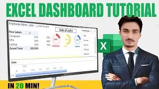 How to create dashboard in Excel | Dashboard Tutorial in Excel | Dashboard