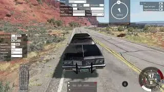BeamNG.drive - Limousine Vs. Wind