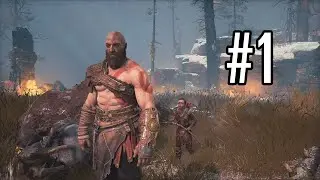 НАЧАЛО - Прохождение God of War #1 (4K 60FPS)