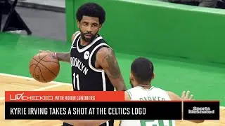 Kyrie Irving Took His Shot From The Logo