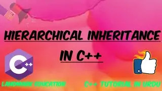 Hierarchical Inheritance in C++ | C++ Tutorials for Beginners | Land Mark Education.