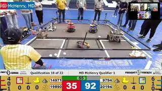 FTC 9794 + 20194 McHenry Qualifier Q18 - 180 Points