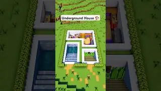 Minecraft Modern Underground House 🏠 