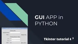 Creating Buttons With Tkinter - Python Tkinter GUI Tutorial#3