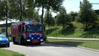 [BULLHORN] PRIO1 | Brandweer en Politie onderweg naar een woningbrand in Lelystad