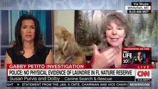 Susan Purvis, K9 Search and Rescue Specialist - CNN Interview with Fredricka Whitfield