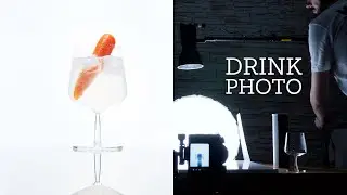 How to Photograph DRINKS at Home