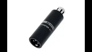 Проверяем работу Klark Teknik CT1 dynamic microphone booster