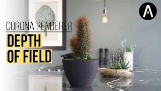 How to create Depth of Field (DOF) with 3ds Max and Corona Renderer