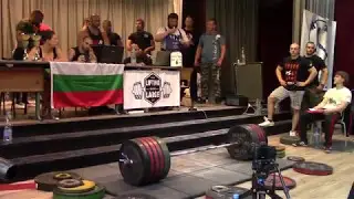 Джони спорт 2017 - Николай Бошняков, 310 кг мърта тяга