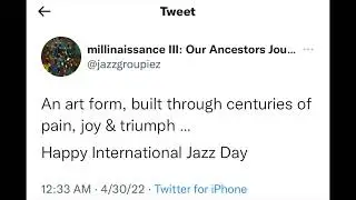 Happy IJD 2022!!!! “Misty” feat. Kevon 🎷 (produced by friDAY & jazzgroupiez)