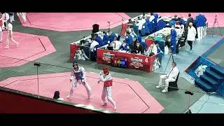 Jang Jun (Korea) Blue VS Kazakstan (Red) Seniors Male -58kg Semifinals