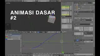 Animasi Dasar #2 - Graph Editor | Blender 2.79