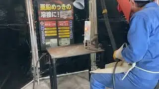 亜鉛メッキ鋼板アーク棒溶接【ＮＺ－１１】/  Hàn hồ quang tấm thép mạ kẽm [NZ-11]