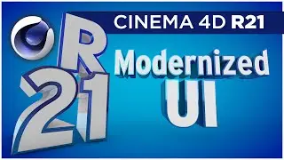 Cinema 4D R21 Modernized and updated UI - C4D Tutorial, New Features and Updates | Sean Frangella