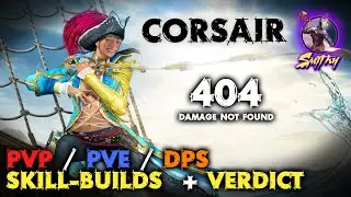 ⚔️[CORSAIR] Class & Skills Review + Verdict - Black Desert Mobile Global