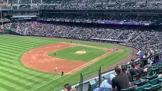 Nice One Hand Throw By Ryan McMahon To Force Out Tomas Nido “Yeah Baby”