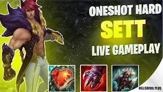 Sett ONESHOTS SO HARD! - Wild Rift HellsDevil Plus Gameplay